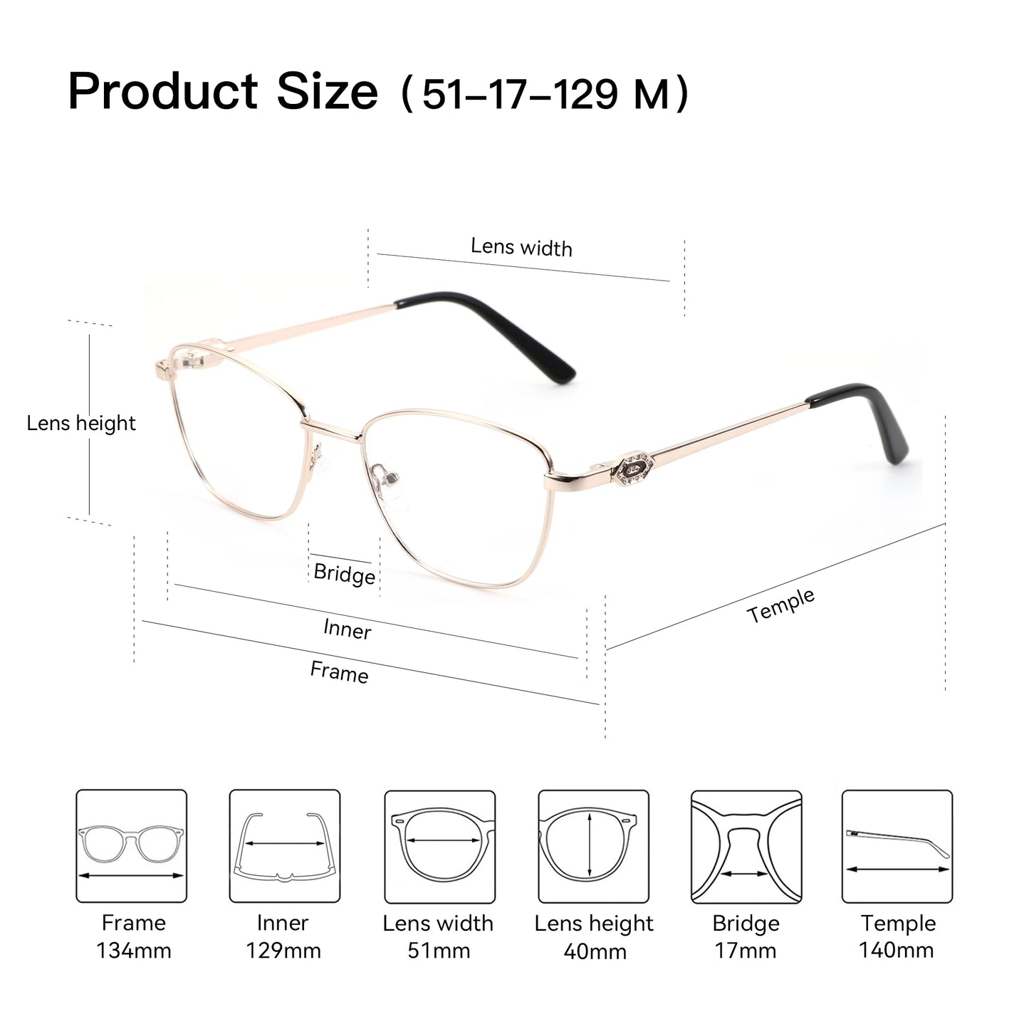 Custom Metal Butterfly Prescription Glasses for Women | Stylish Optical Lenses 2026