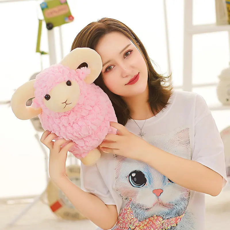 Kawaii Alpacasso Plush Toys | Soft Stuffed Sheep Pillows