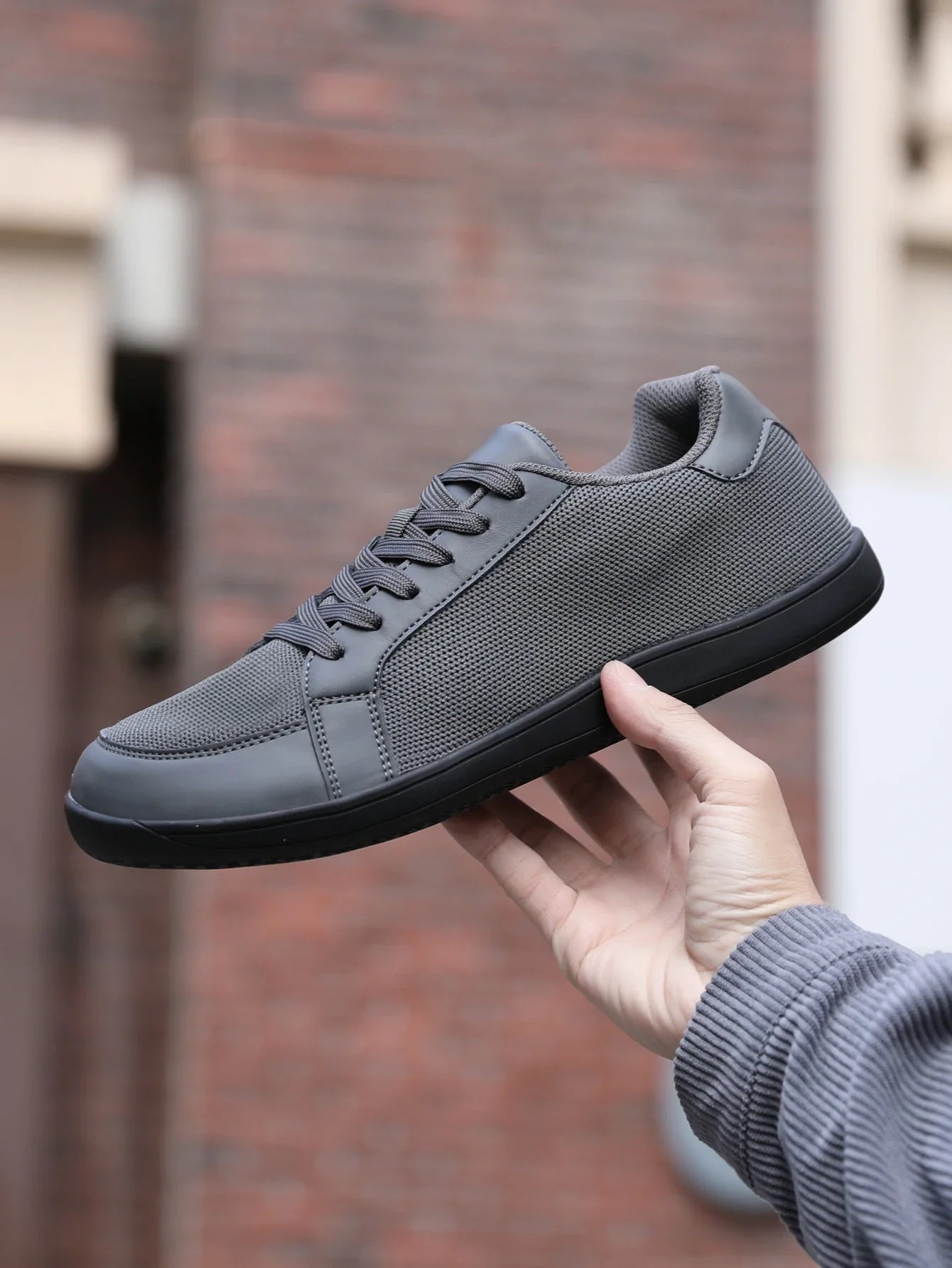 Men's Barefoot Wide Toe Box Walking Shoes Extra Width Minimalist Shoes Breathable Zero Drop Comfortable Shoes Fashion Sneakers