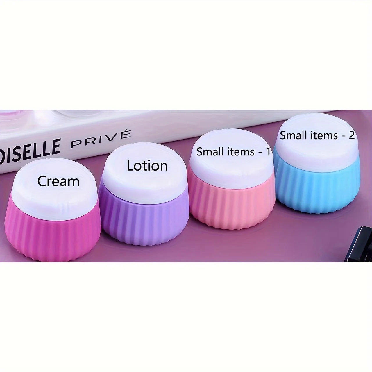 TSA Approved Silicone Toiletry Travel Container | Leak-Proof Accessories