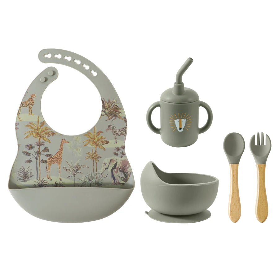 Silicone Baby Dinnerware Set | Safe & Fun Feeding Essentials