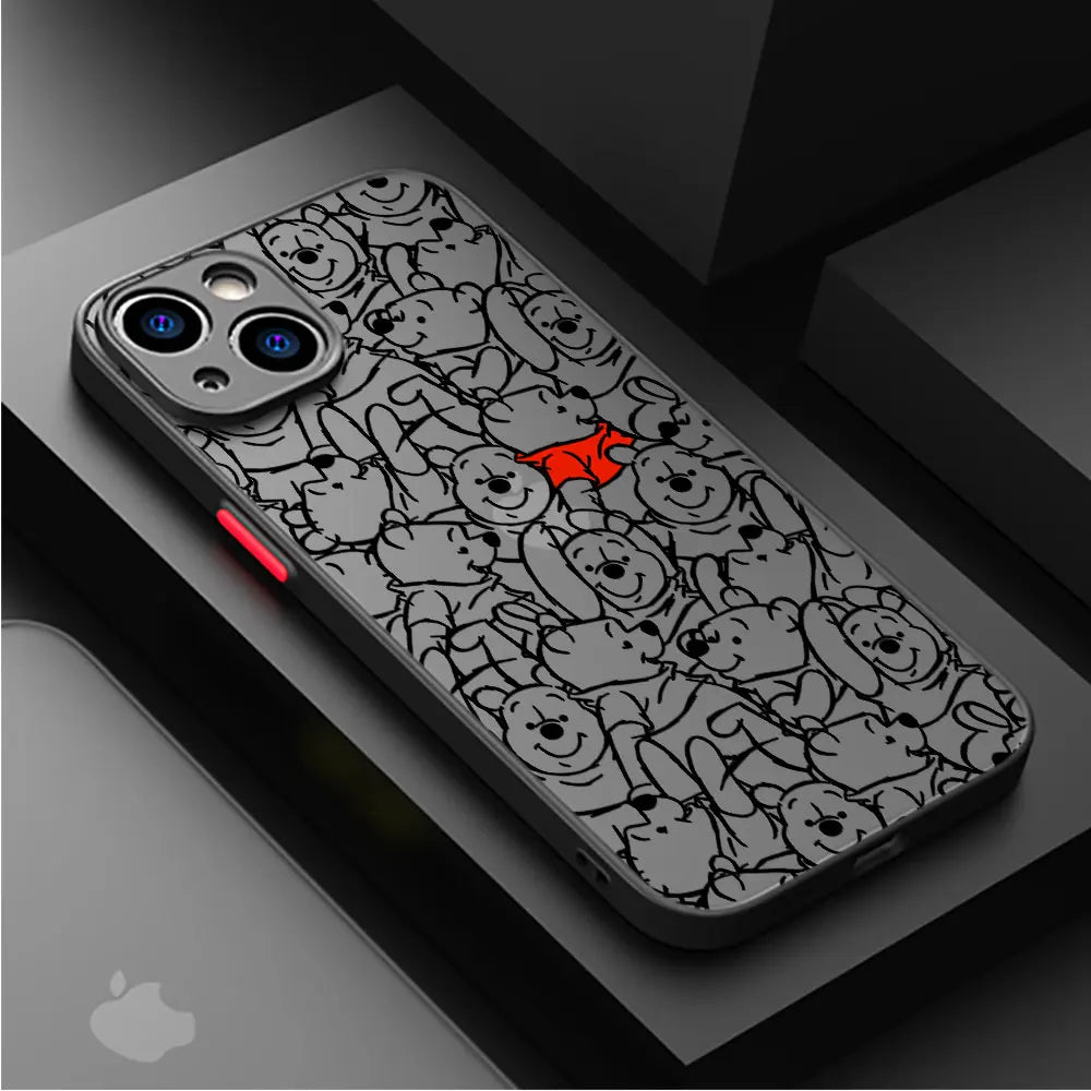 Funda de iPhone Bonita | Carcasa Mate de Lujo a Prueba de Golpes para Protección