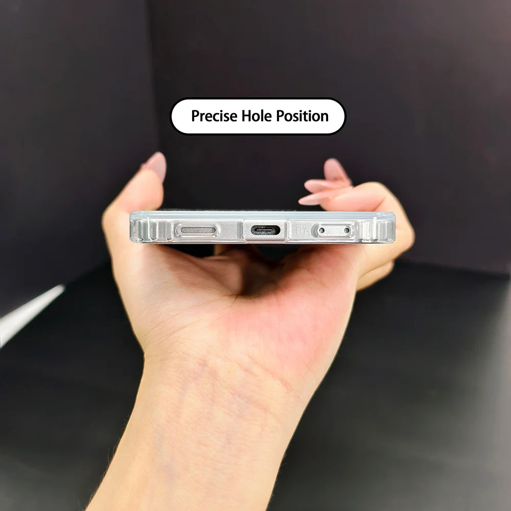 Holographic Love Pattern Phone Case | Stylish Shockproof Protection