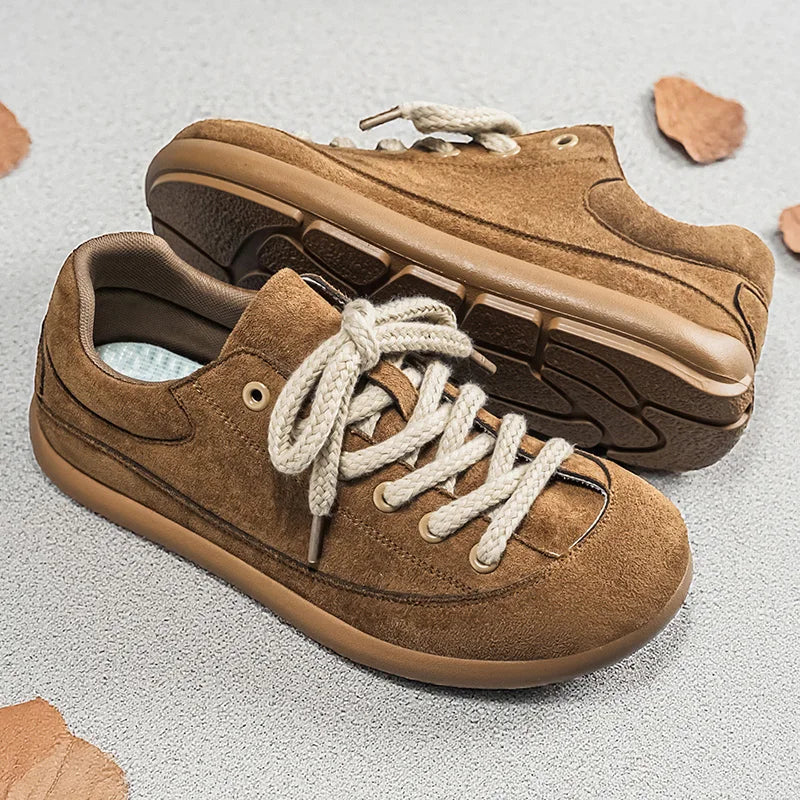 Thick Sole Breathable Anti Slip Sneakers | Stylish Men's Casual Shoes