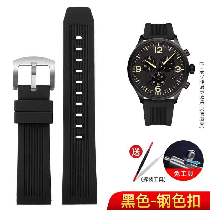 Versatile Silicone Watch Strap | Comfortable & Stylish Design