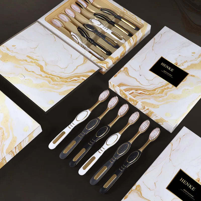 Ultra-Fine Soft Bristle Toothbrush Set | Efficient Oral Cleaning