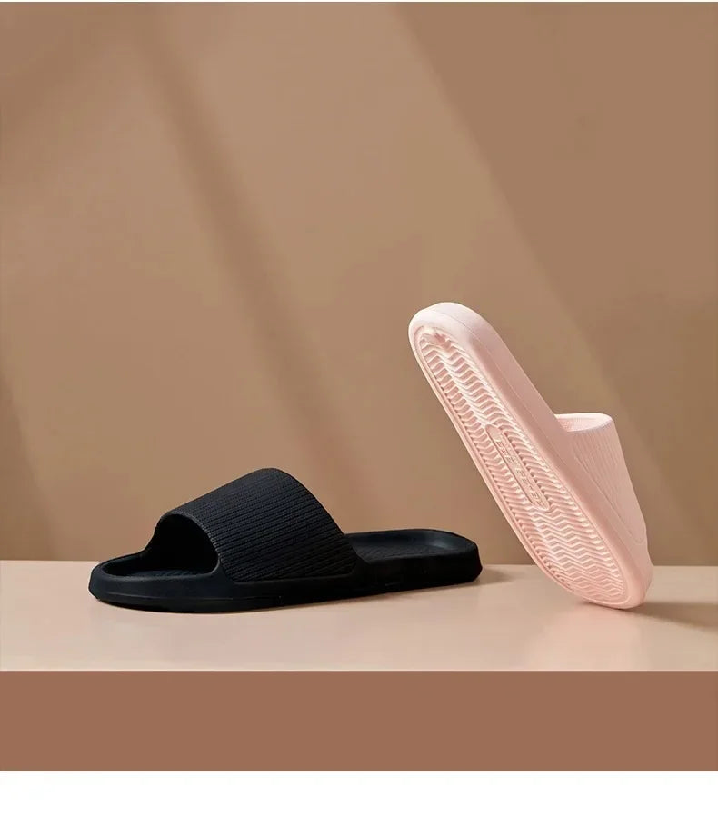 Unisex Soft EVA Cloud Slides | Non-Slip Indoor Slippers