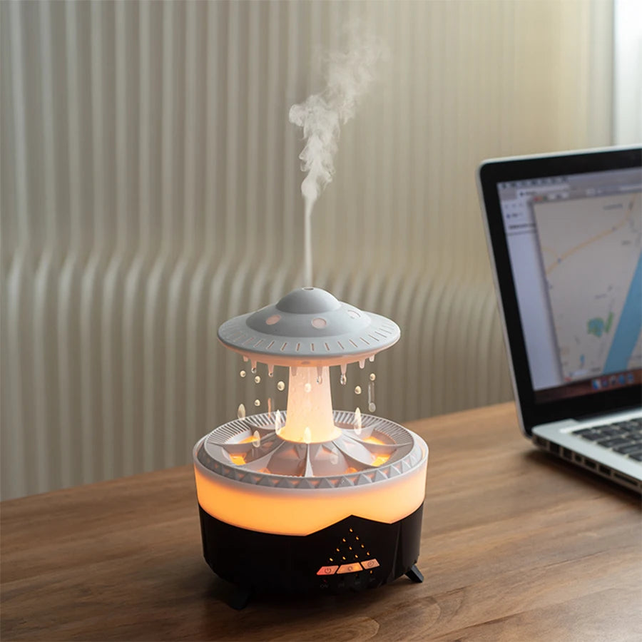 LED Aroma Diffuser with Remote | 7-Color Humidifier for Home