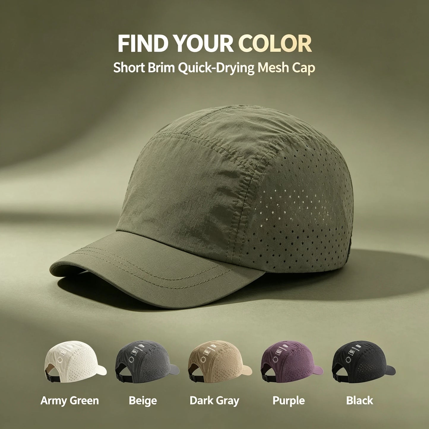 Unisex Quick-Dry UV Sun Hat | Lightweight Outdoor Cap for All