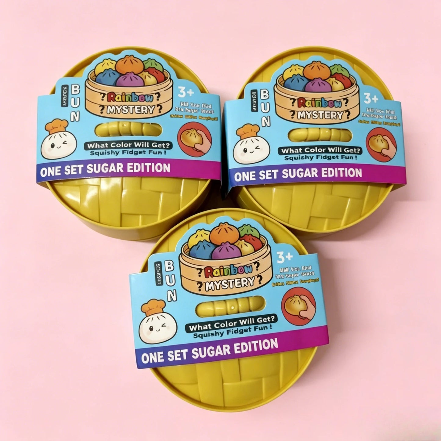 Stress-relieving Dumpling Series Blind Box Cute Fluffy Dumpling Stuffed Toy, Random Color Soft Plushie Collectible Surprise Gift
