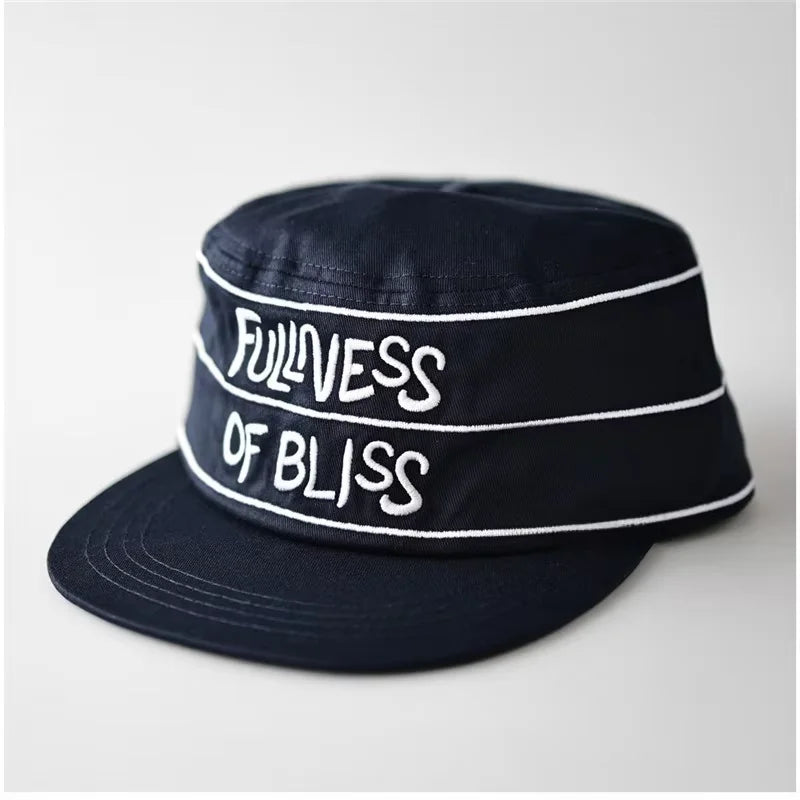 Retro Embroidered Duckbill Caps | Casual Leopard Print Baseball Hat