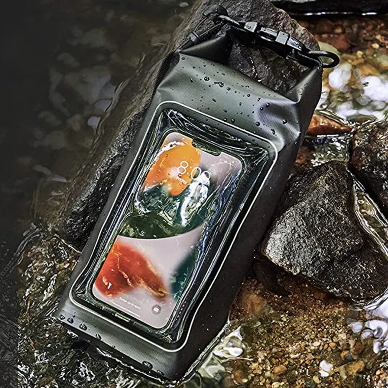 2L Waterproof Touch Screen Dry Bag for Outdoor Sports & Camping