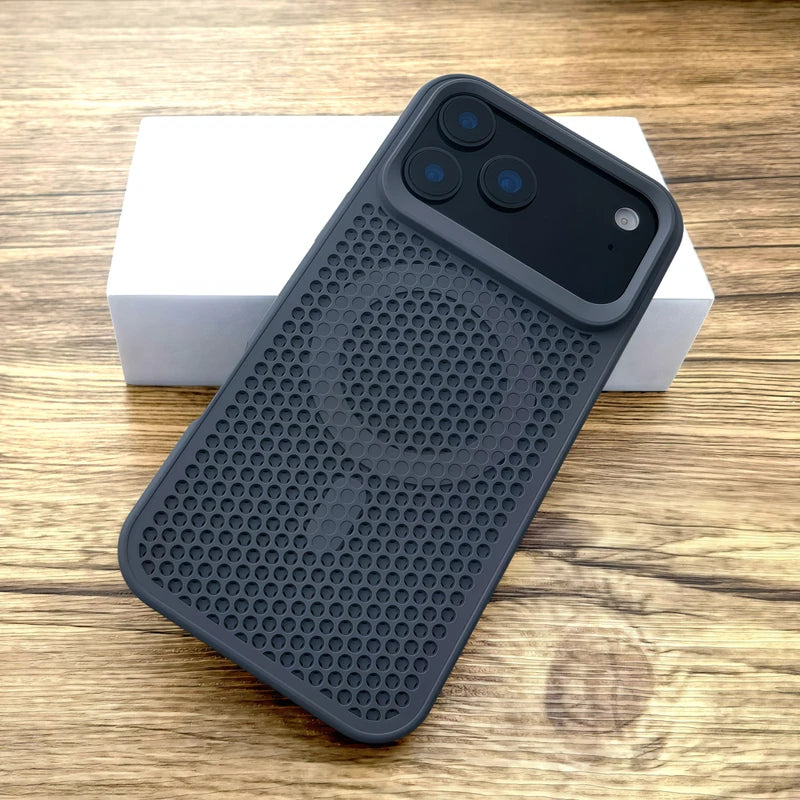 Luxury Heat Dissipating Hard Case for iPhone 17 Series