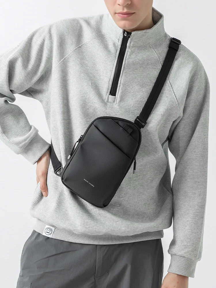 Lightweight Waterproof Crossbody Bag | Sling Shoulder Pack for Men