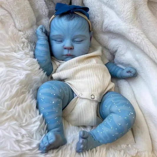 19-Inch Reborn Baby Doll | Realistic Handmade Doll with Veins