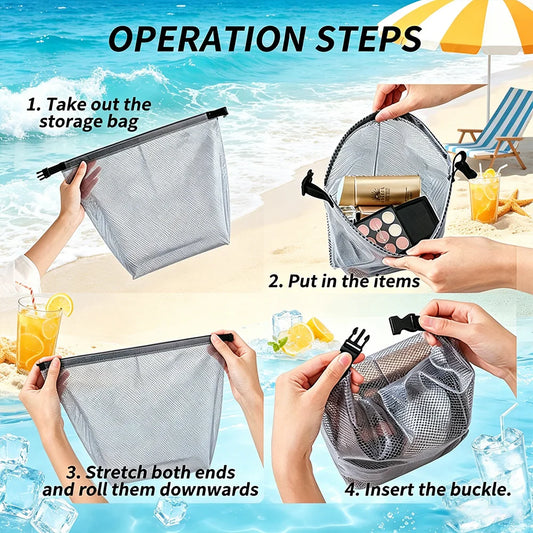 Waterproof Travel Toiletry Organizer Bag | Portable Storage Pouch