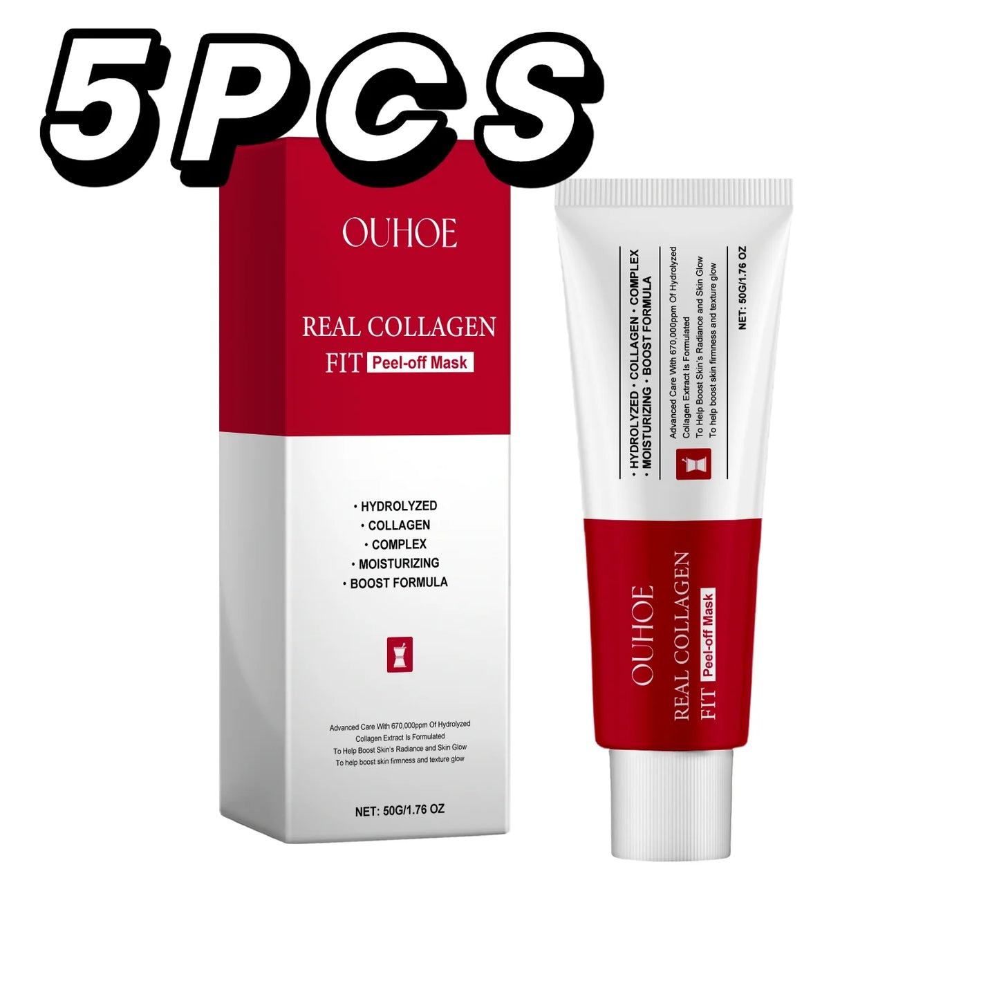 Collagen Peel Off Mask | Hydrating Anti-Aging Skincare Treatment