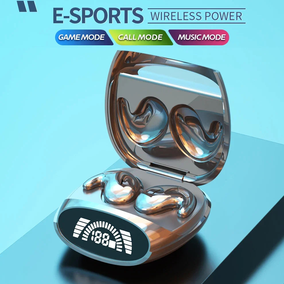 Mini Sleep Invisible Earbuds | Bluetooth 5.3 Noise Cancelling Headphones