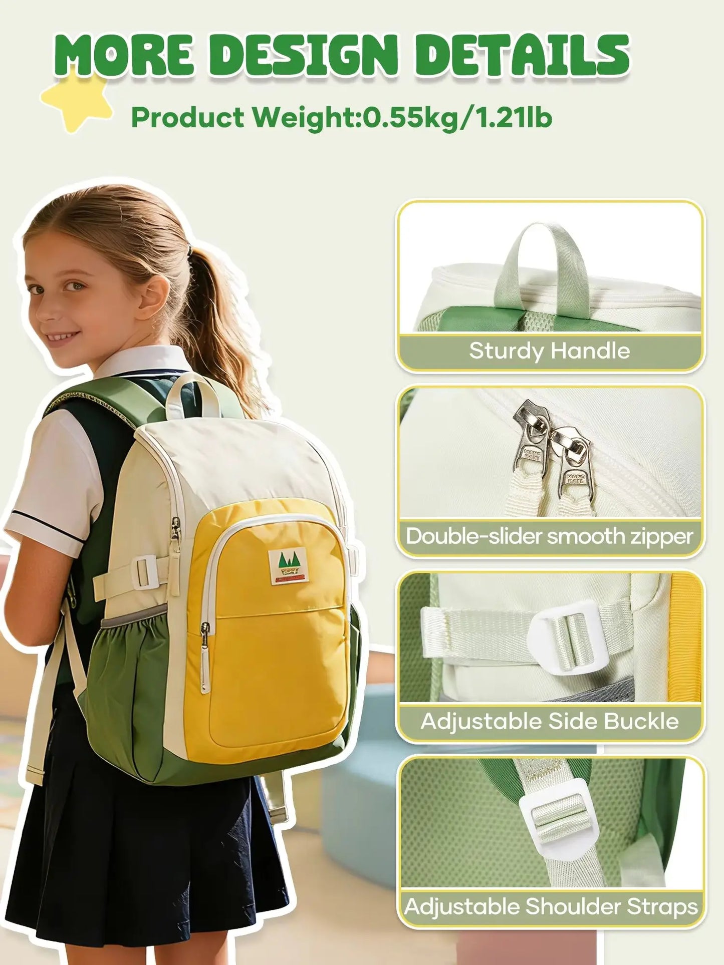 Boy School Bags kid Backpack, Primary School Backpacks for Children 3-10 Years, Travel Backpack for Kindergarten Primary Travel
