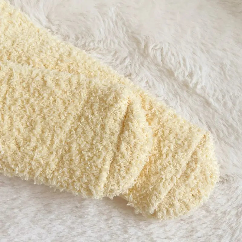 Cute Women's Winter Fluffy Socks | Cozy Fuzzy Animal Crew Socks