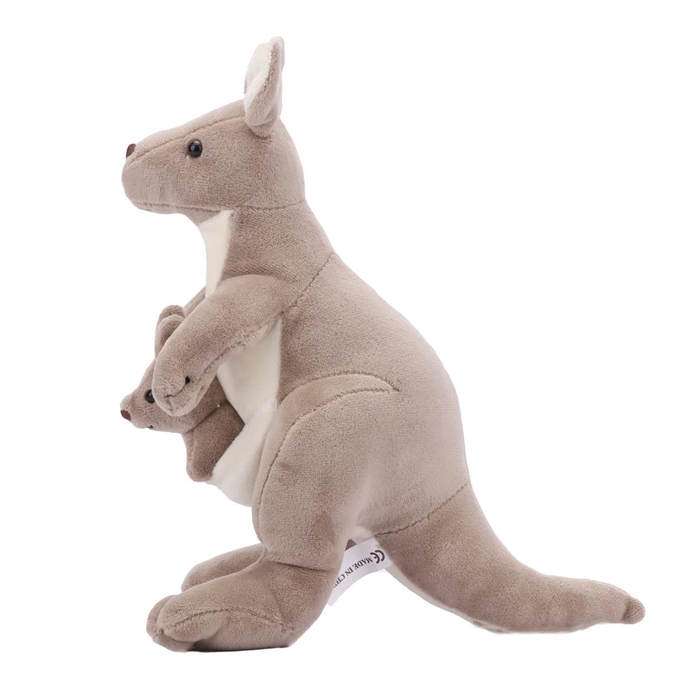 Kangaroo Plush Toy with Baby | Adorable Gifts for Kids