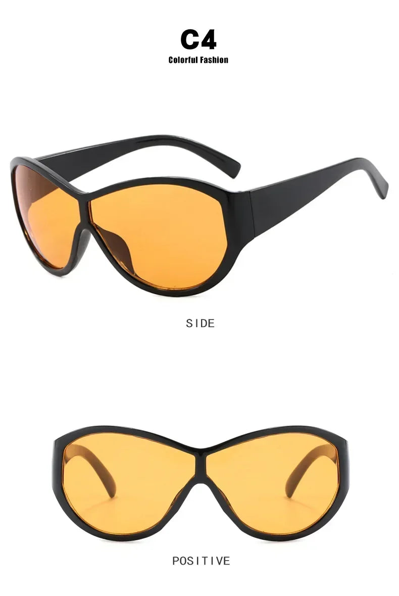 Stylish Retro Y2K Sunglasses | Windproof Fashion Eyewear