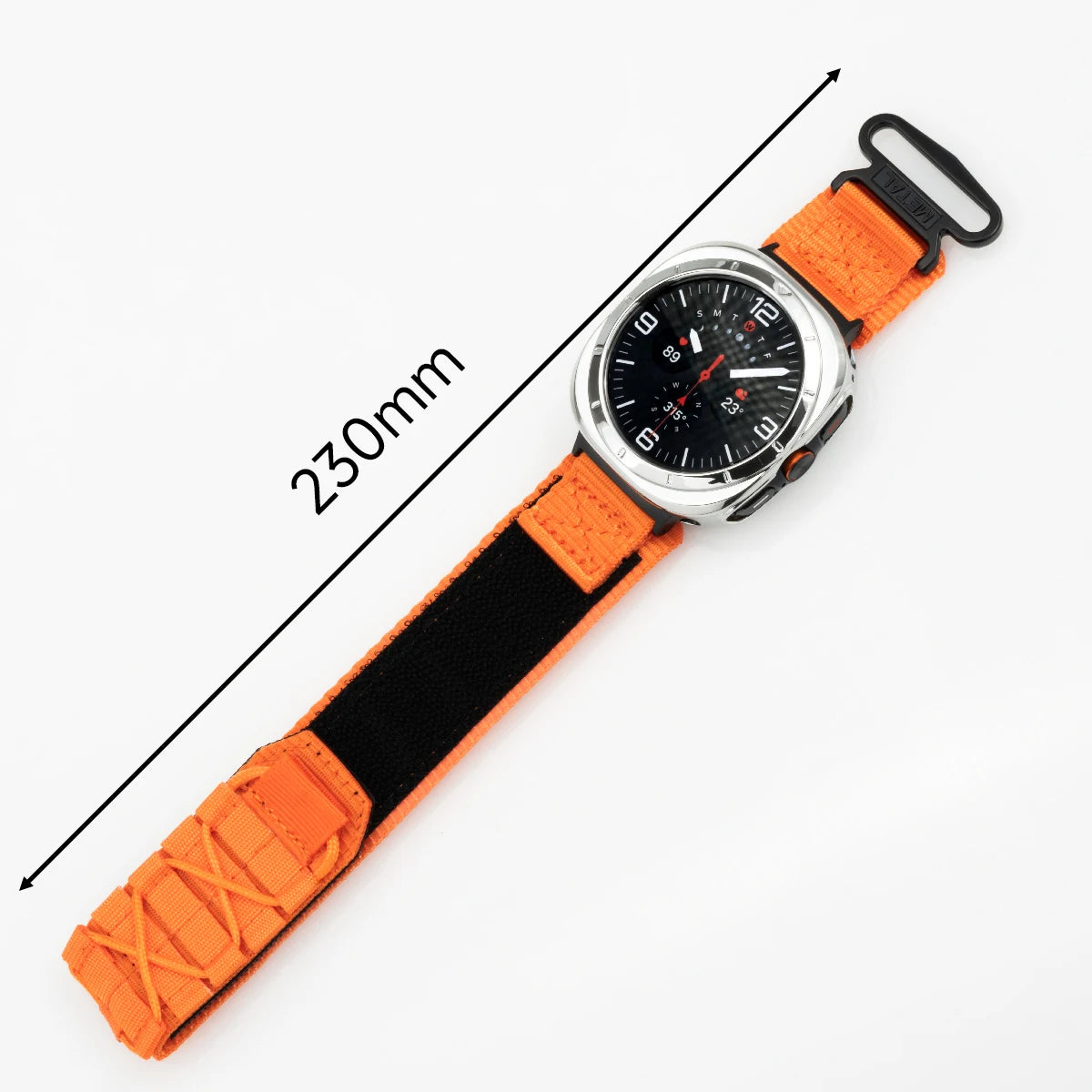 No Gaps Nylon Strap for Galaxy Watch 7 Ultra | Quick Fit Sports Band