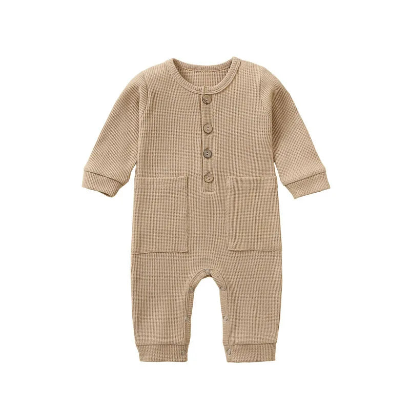 Cozy Cotton Jumpsuits for Newborns | Soft One-Piece Sleepers