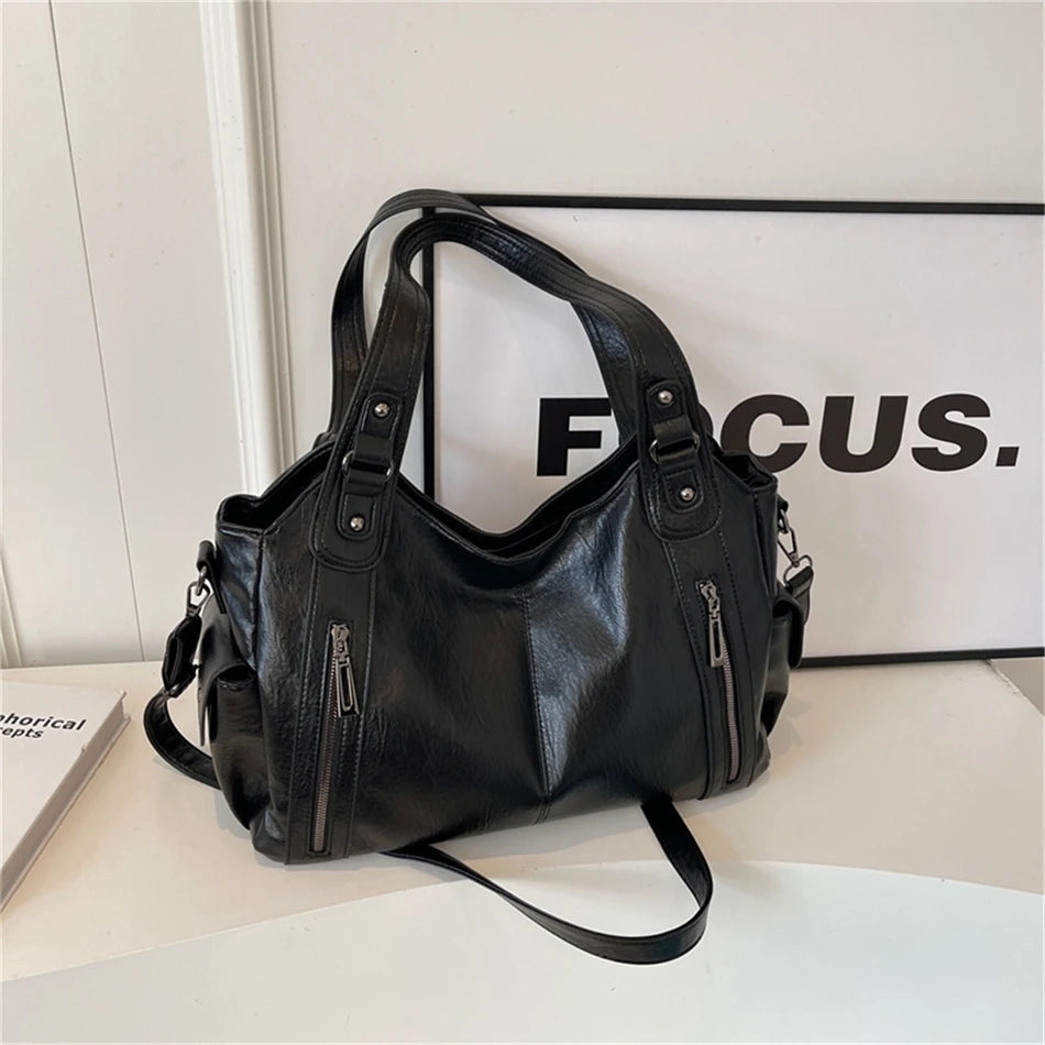 Stylish Large Capacity Shoulder Handbag | Versatile Tote Bag for Women