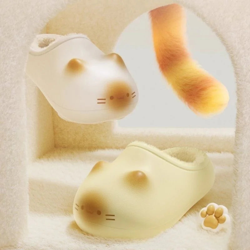 Cozy Plush Indoor Slippers for Women | Cute Cartoon Winter Footwear