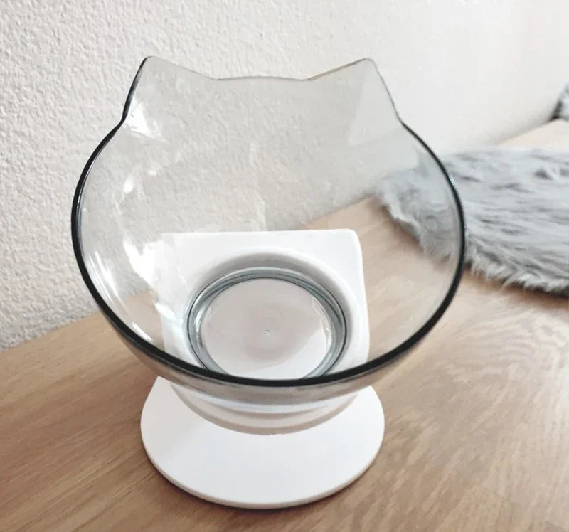 Non-Slip Double Pet Bowl with Stand | Ideal for Cats and Dogs