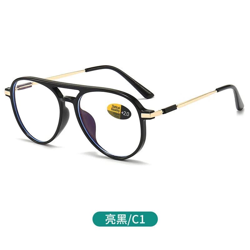 Fashionable Anti Blue Light Reading Glasses for Men & Women