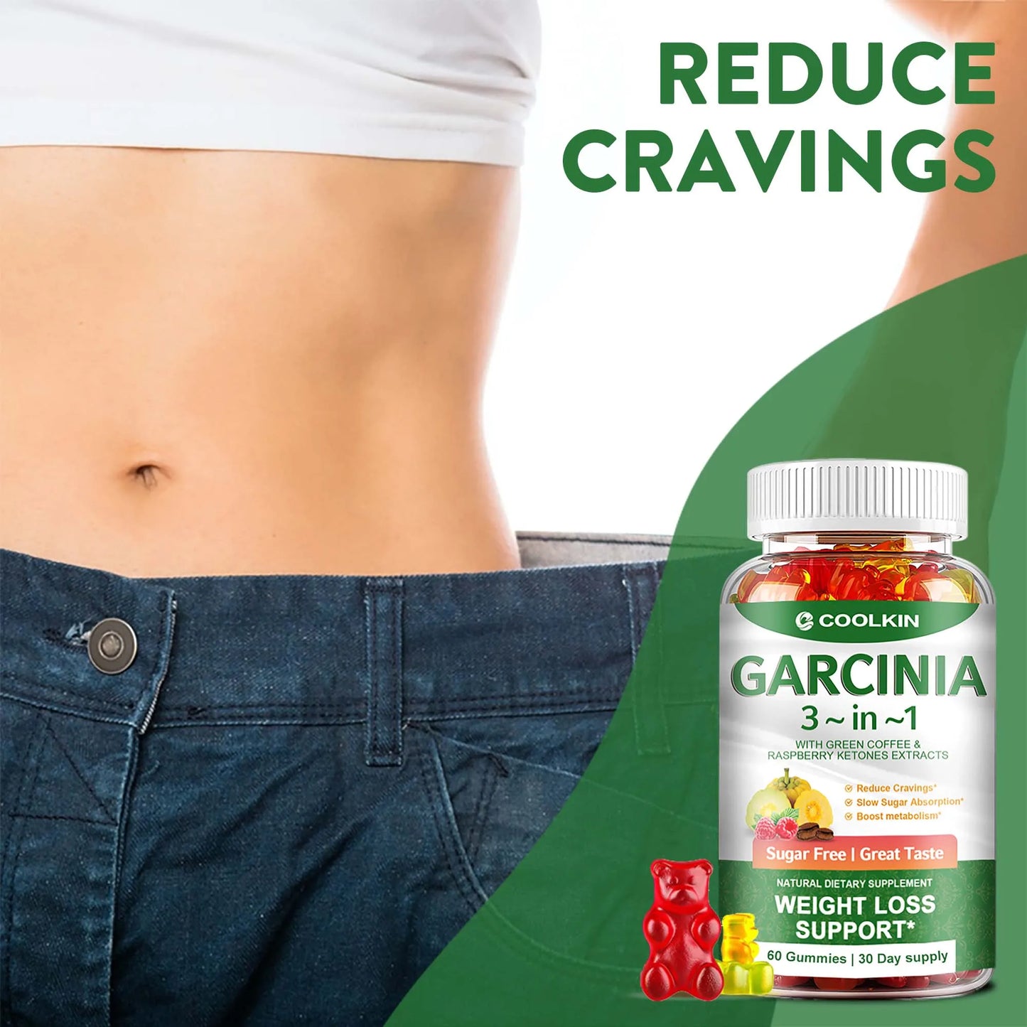 Garcinia Cambogia Gummies | Weight Management & Fat Burner