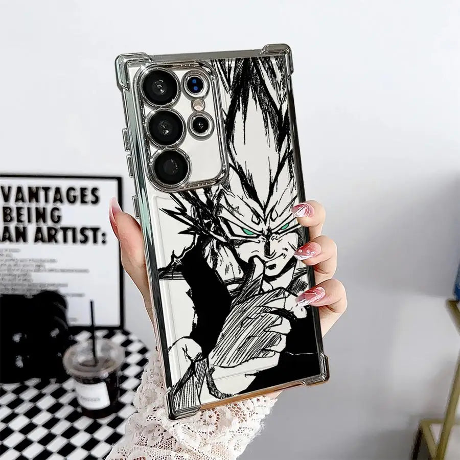 Funda Transparente de Silicona para Teléfonos Galaxy | Protección con Estilo