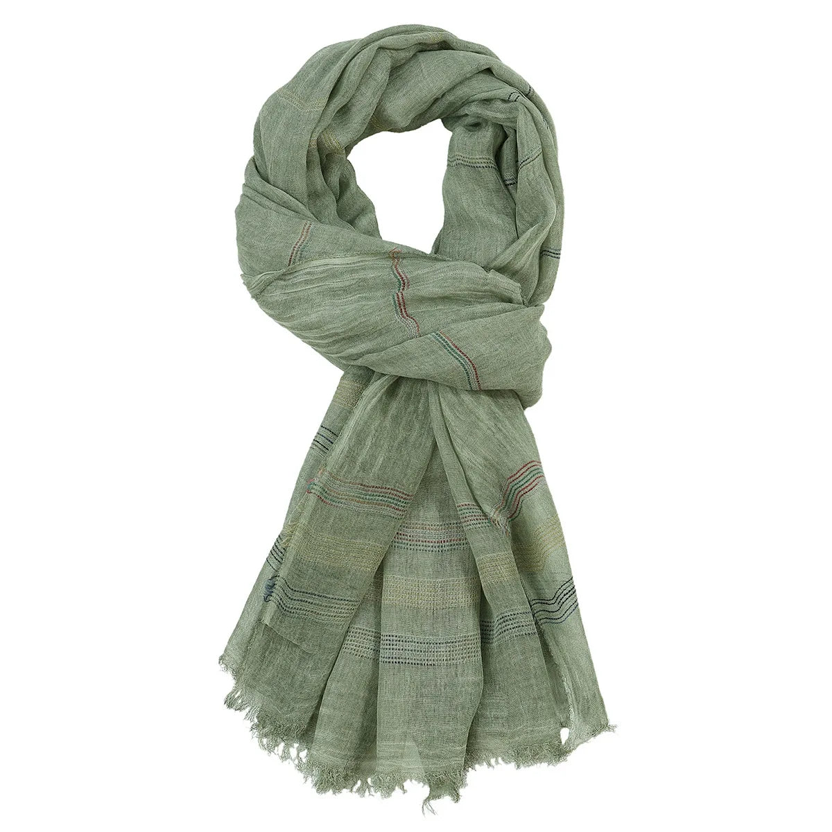Unisex Winter Scarf | Fashionable Cotton and Linen Shawl