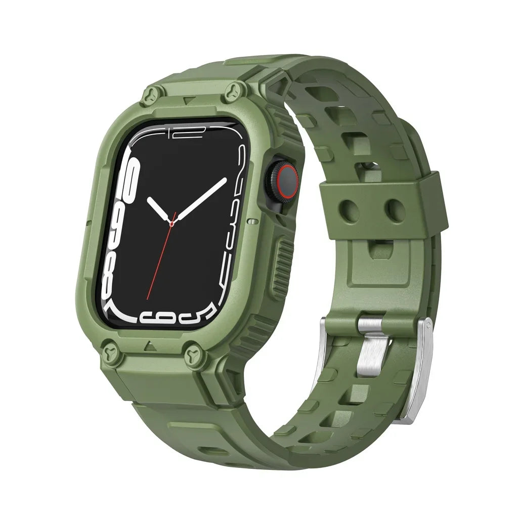 Silicone Strap for All Apple Watch Models | Protective & Stylish