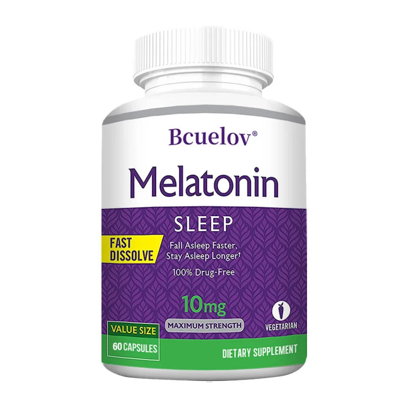 Melatonin 10 Mg Instant Capsules - Natural Sleep Aid
