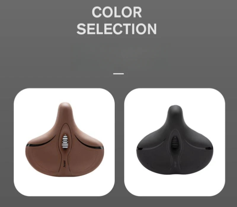 Oversized Comfortable Bike Seat | Soft Waterproof Replacement Saddle