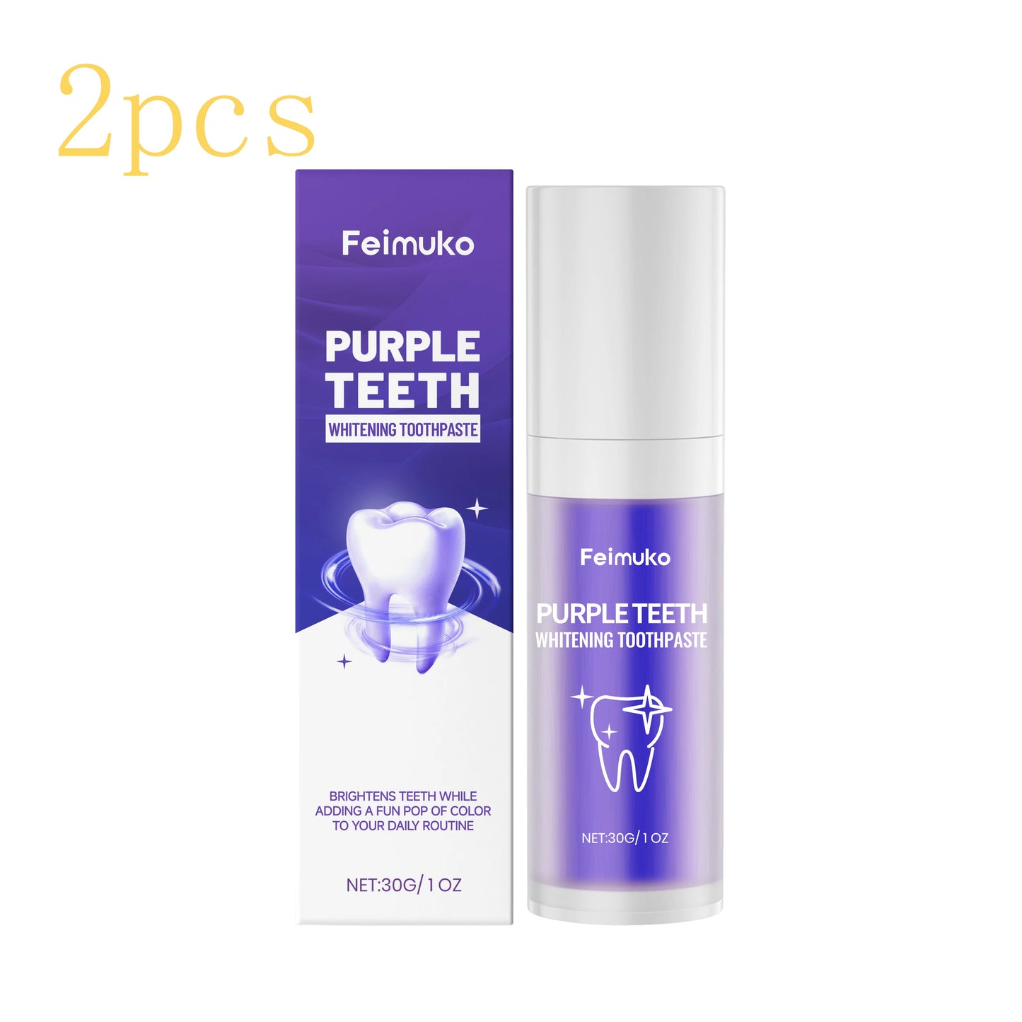 Premium Purple Toothpaste | Fresh Breath & Gentle Care