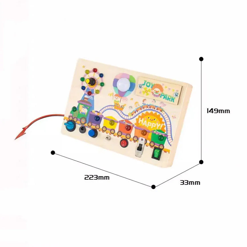 Engaging LED Busy Board | Interactive Sensory Toy for Kids