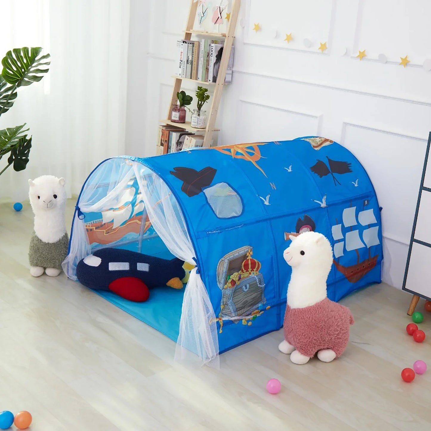 2 In 1 Portable Children's Play Tent | Fun Indoor & Outdoor Decor
