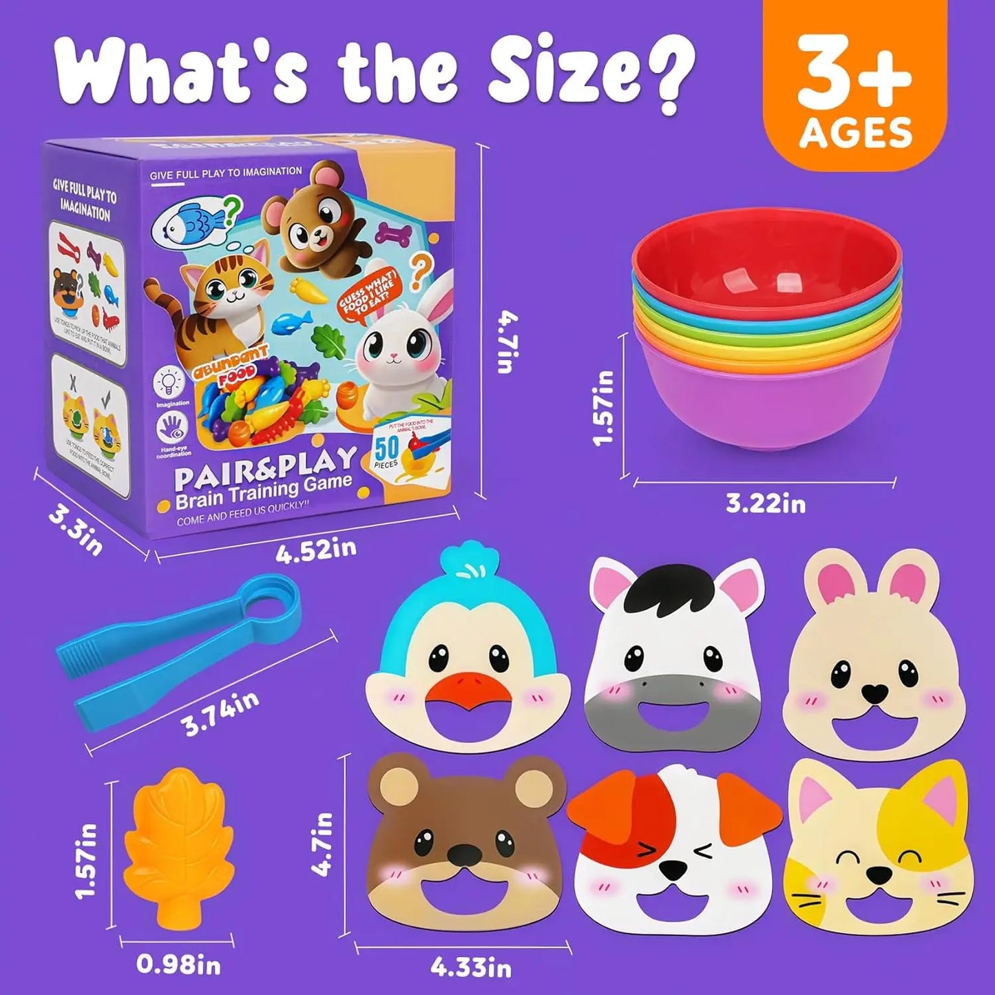 Educational Animal Sorting Toy | Fun Counting & Color Play
