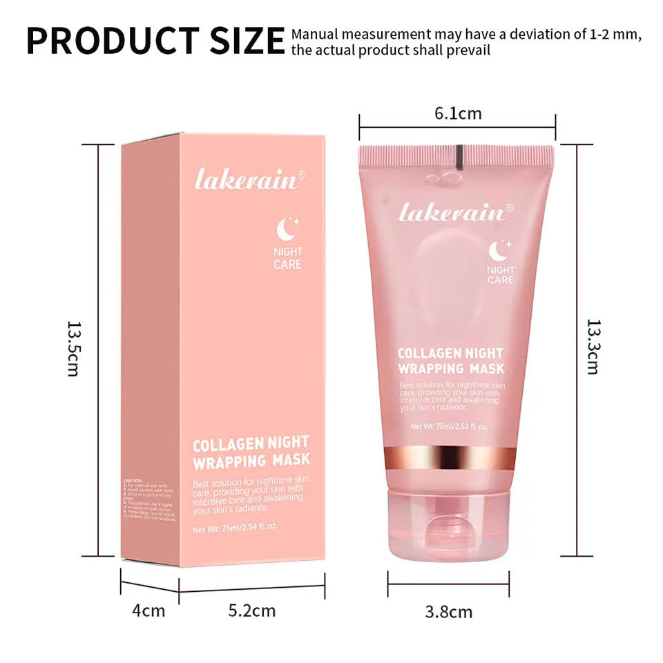 Collagen Night Wrapping Mask | Boost Elasticity & Hydration