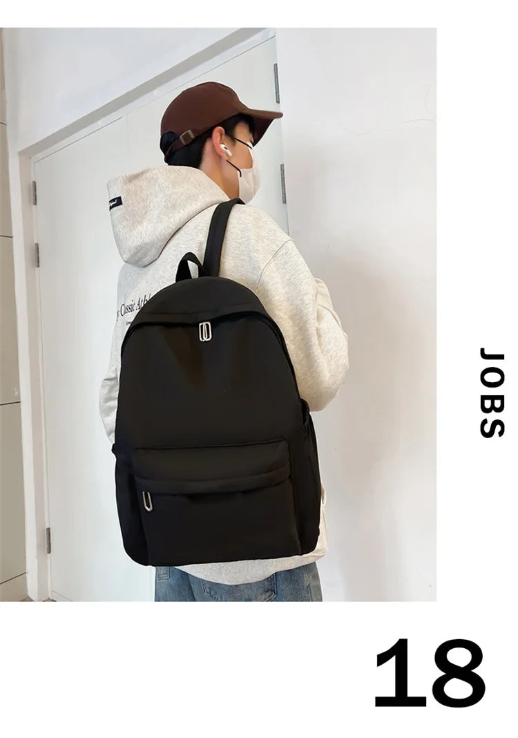 Stylish Large Capacity Backpack for Teen Girls | Minimalist School Bag