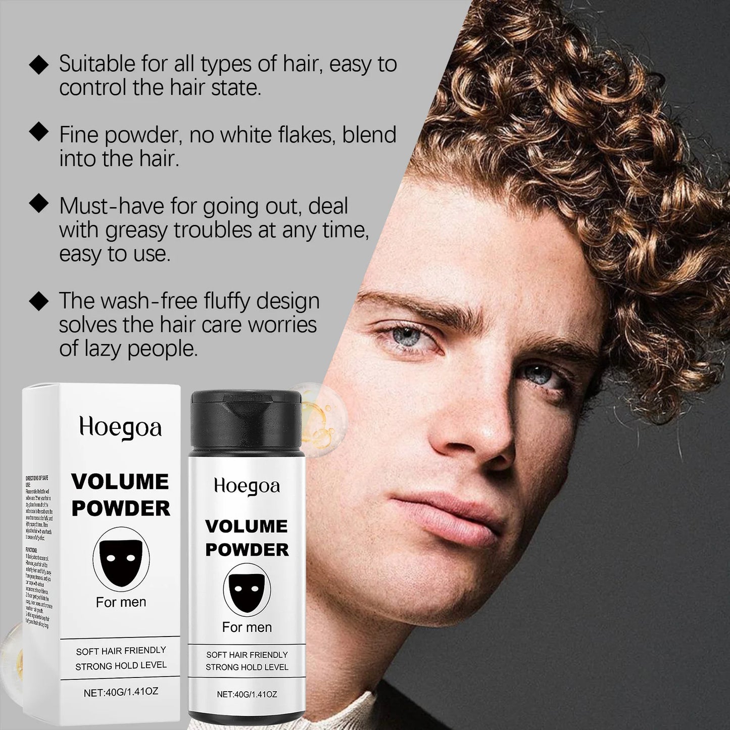 Volumizing Hair Powder | Long-Lasting Oil Control Texturizer