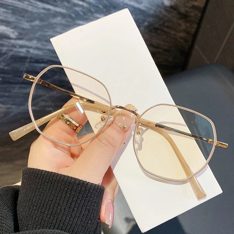 Stylish Geometric Women's Reading Glasses | Anti-Blue Light
