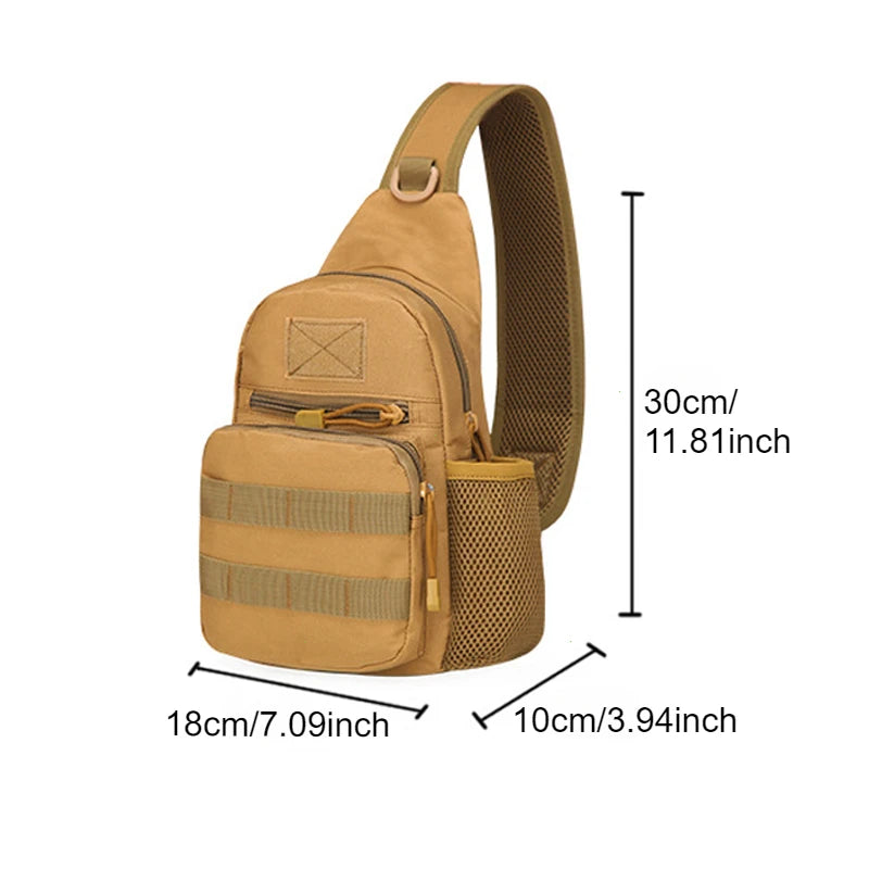 Men's Tactical Shoulder Bag | Versatile Outdoor Hiking Backpack