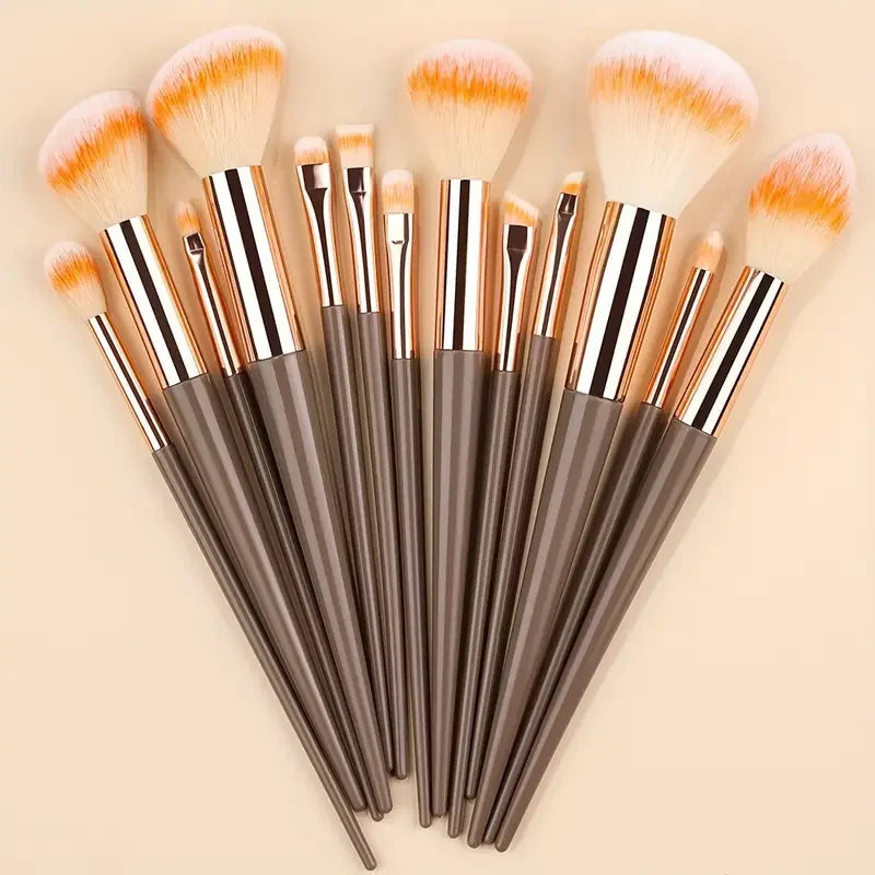 13pcs Professional Makeup Brush Set | Flawless Application Tools