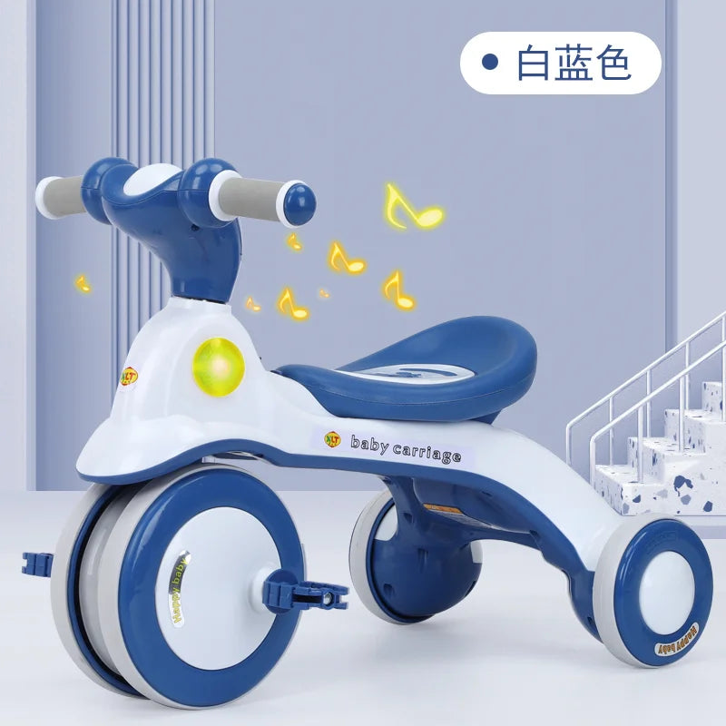 Safe & Fun Outdoor Kids Tricycle with Music | Perfect Pedal Bike