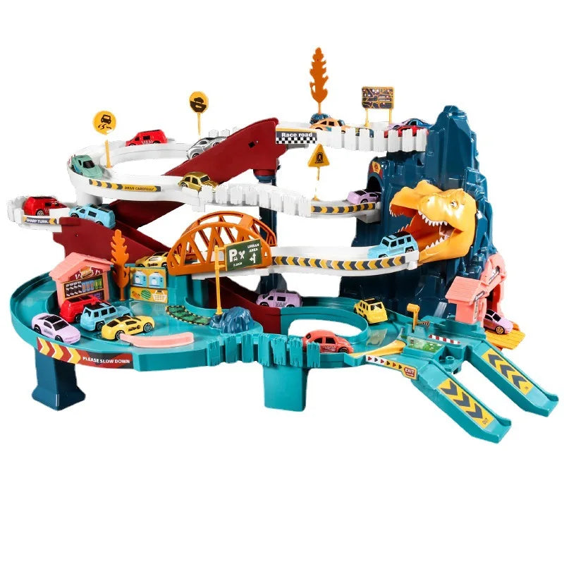 Electric Rail Car Dinosaur Adventure Toys | Interactive Fun for Kids